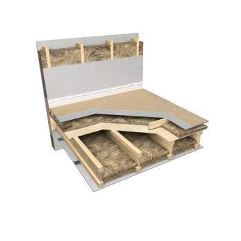 Knauf Insulation Rocksilk Acoustic Floor insulation Slab<br />